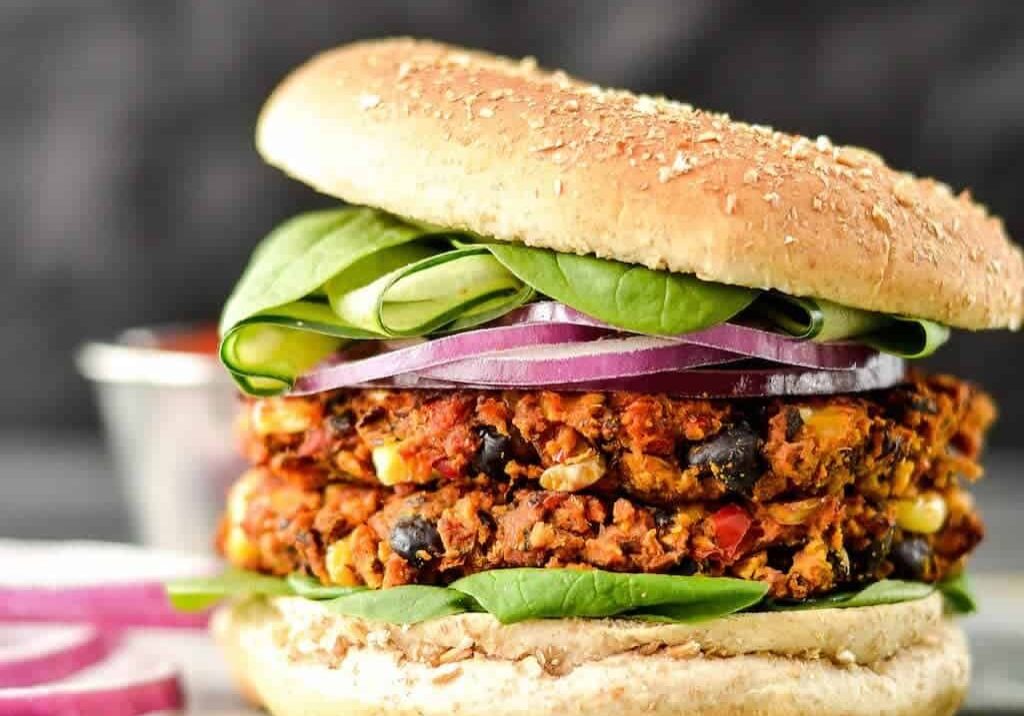Baked-Sweet-Potato-Black-Bean-Veggie-Burgers-gluten-free-4