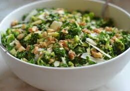 Brussel Sprout Kale Salad