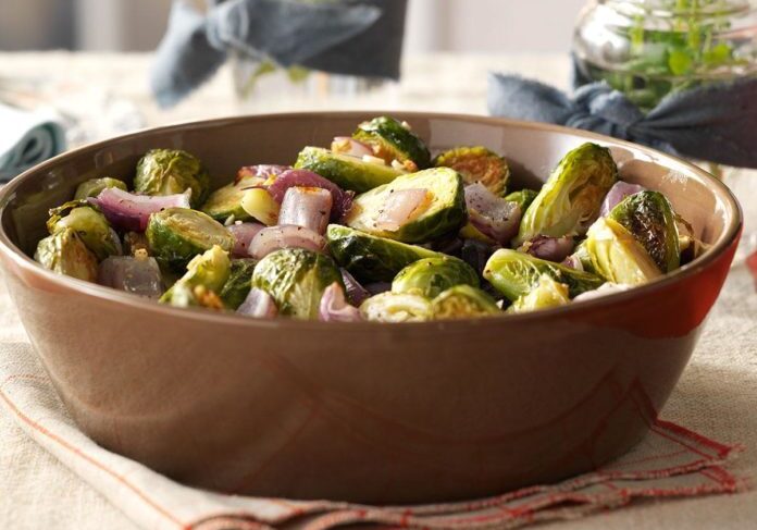 Garlic Brussels Sprouts