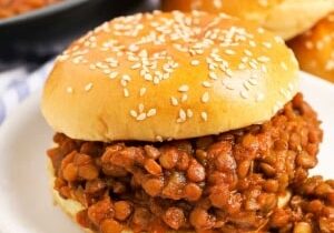 Lentil Sloppy Joe