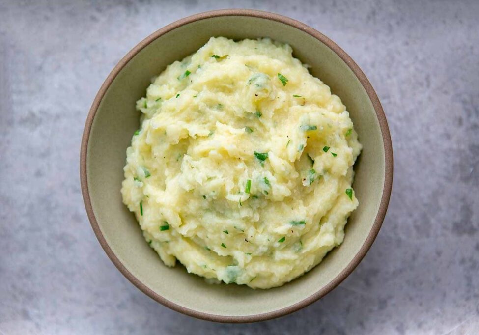 Mashed Parsnips and Potatoes