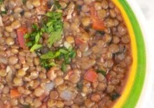 Mexican Lentil Soup