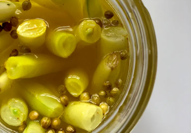 PICKLED YELLOW BEANS