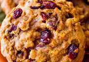 Pumpkin Cranberry Cookies