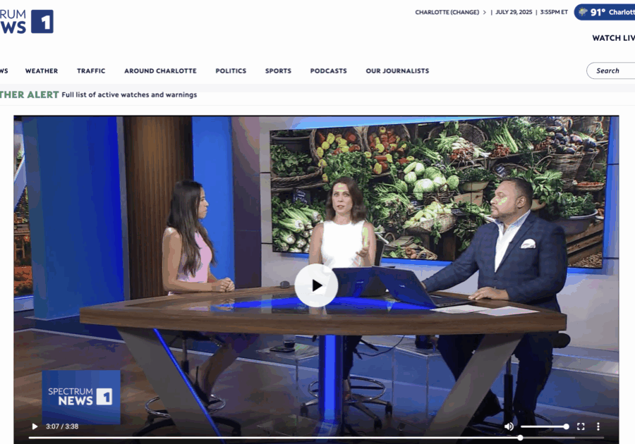 featured by charlotte news station