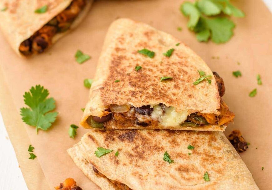 Sweet-Potato-Black-Bean-Quesadillas-Recipe