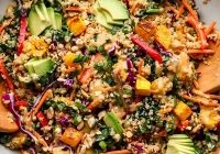 Thai Butternut Squash Quinoa Salad