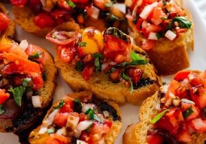 Tomato Basil Brusctta