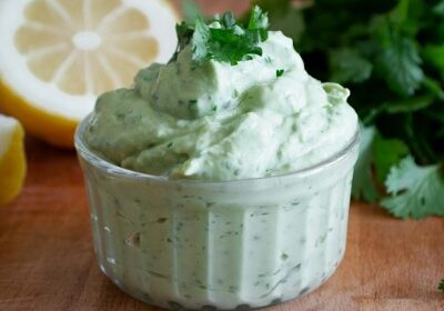 creamy herb dip
