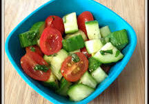 cucumber tomato salad