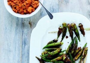 okra and red rice