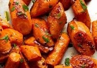 roasted spiced carrots