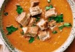 roasted tomato and jalapeno soup