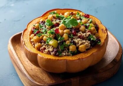 stuffed acorn squash